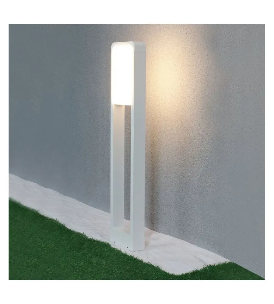 Illuminazione Per Esterno- Paletto led per esterno bianco 6400k, 10w