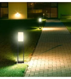 Illuminazione Per Esterno- Paletto led per esterno 6400k, 10w