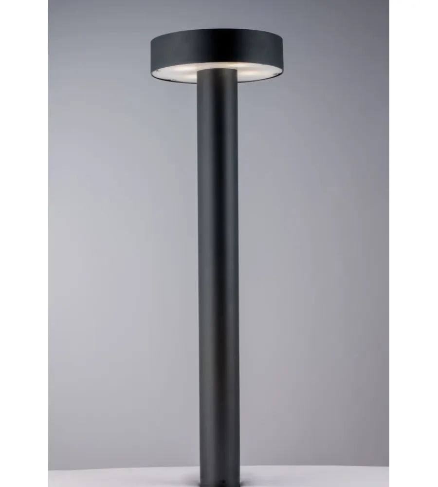 Illuminazione Per Esterno- Palo da giardino "underwood" antracite 70x21 cm, 4xg9