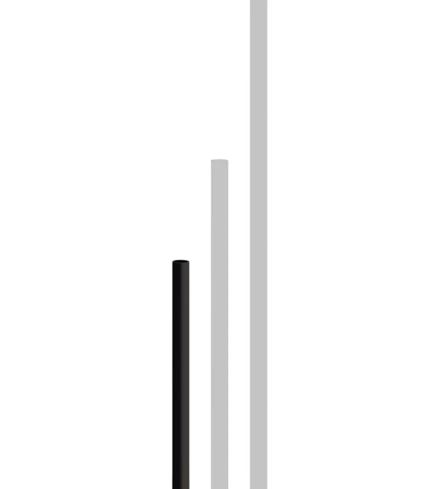 Illuminazione Per Esterno- Palo in abs per globo, h 50 cm