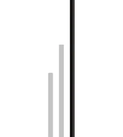Sale Palo in abs per globo, h 150 cm Illuminazione Per Esterno