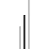 New Palo in abs per globo, h 100 cm Illuminazione Per Esterno