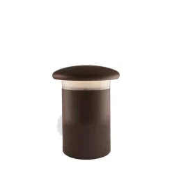 Illuminazione Per Esterno- Palo led "bitt" corten 27,5x20,9 cm , 10w