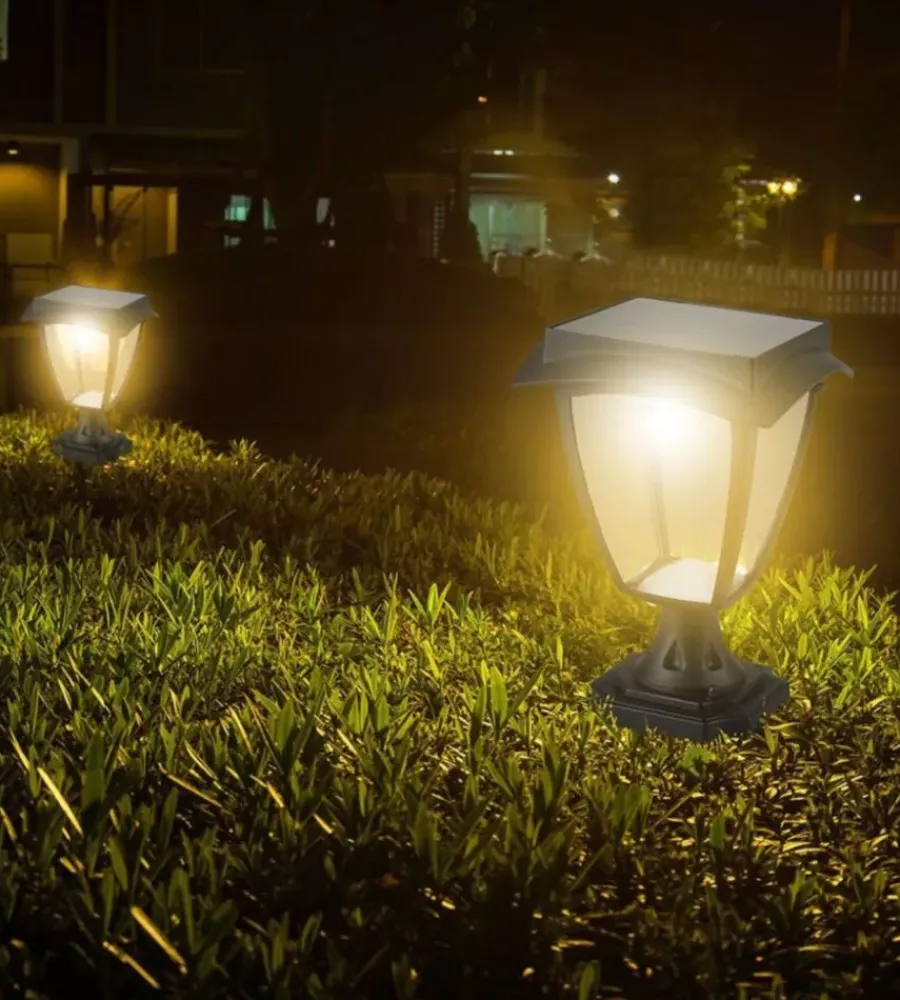 Hot Palo led solare da esterno vtac nero 3000+6000k Illuminazione Per Esterno