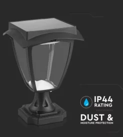 Hot Palo led solare da esterno vtac nero 3000+6000k Illuminazione Per Esterno