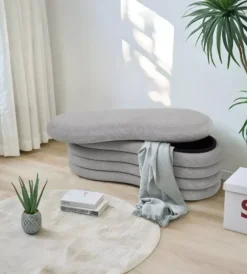 BellaHome Poltrone E Pouf|Panca contenitore 