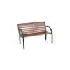 Mobili Da Giardino E Accessori- Panchina da esterno solaria "piccadilly" in ferro 2 posti  122x67x72 cm