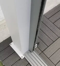 Coperture Per Esterno E Accessori|Pannelli laterali per pergole riviera in vetro temperato lato 3 metri