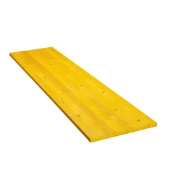Tavole Lamellare Abete|Pannello armatura colore giallo, 50x200 cm