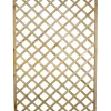 Reti, Recizioni E Cancelli Per Giardino|Pannello grigliato in legno di pino 120x4,4x180 cm