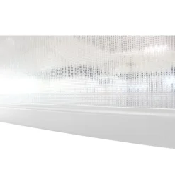 Coperture Per Esterno E Accessori|Pannello laterale manuale elica garden per pergola bioclimatica in pvc bianco lato 4 mt