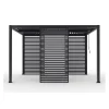 Coperture Per Esterno E Accessori|Pannello singolo fisso per pergole riviera "blind" in alluminio antracite 123x238 cm