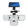 Illuminazione Per Esterno-EuroGarden Pannello solare con sensore di movimento e telecomando 1265w 5,5v