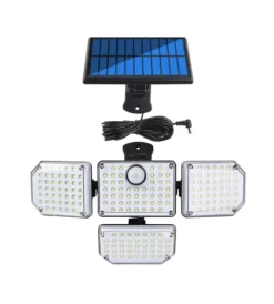 Illuminazione Per Esterno-EuroGarden Pannello solare con sensore di movimento e telecomando 1265w 5,5v