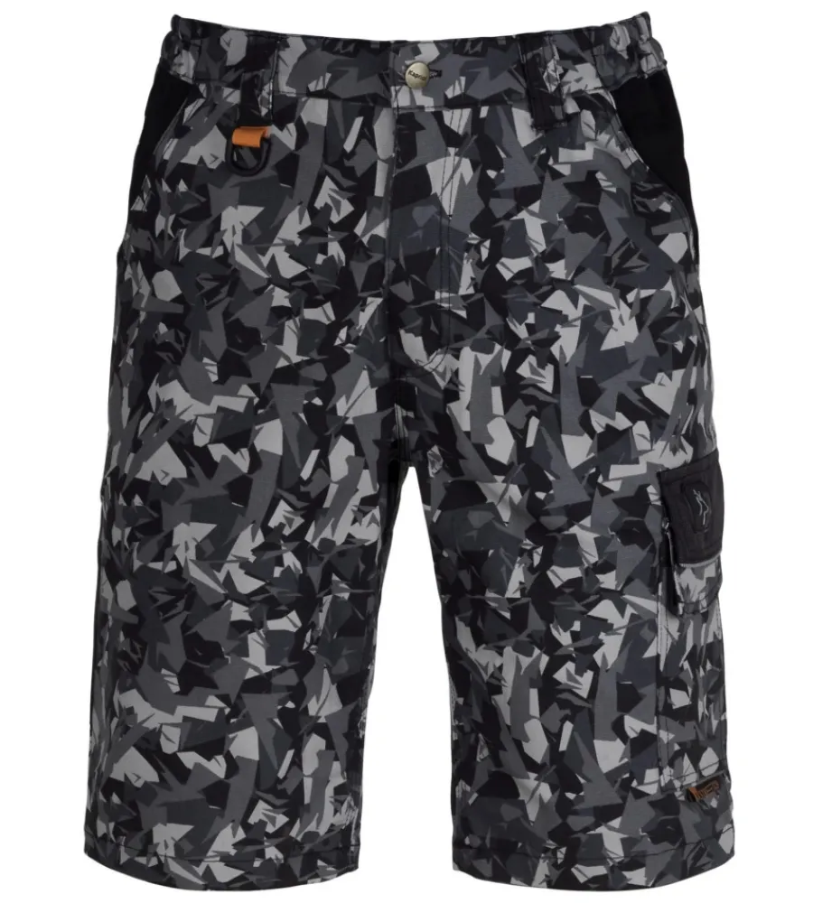 Kapriol Pantaloni|Pantaloni|Pantalone da lavoro corto "tenere pro" camouflage, tg xl