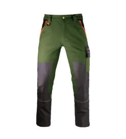 Pantaloni|Pantaloni-Kapriol Pantalone da lavoro "tenere pro gardener" colore verde, tg xxl
