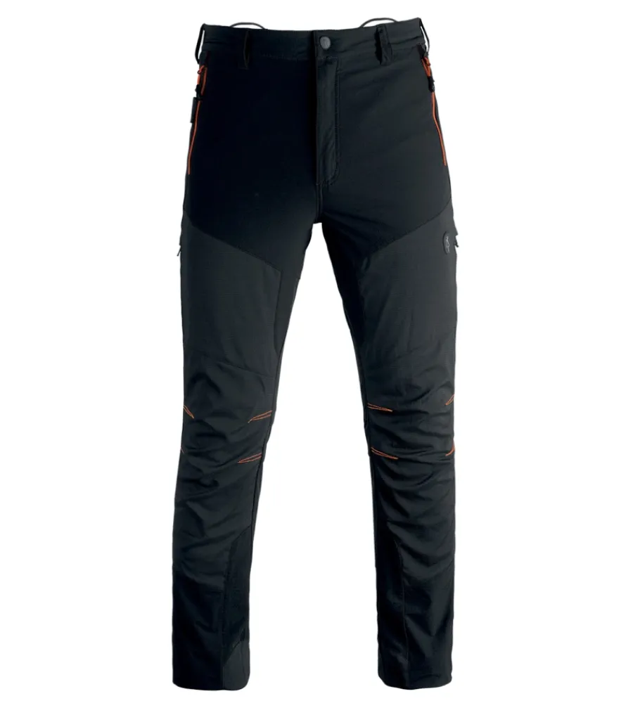 Outlet Pantalone da lavoro "tech" colore nero, tg m Pantaloni|Pantaloni