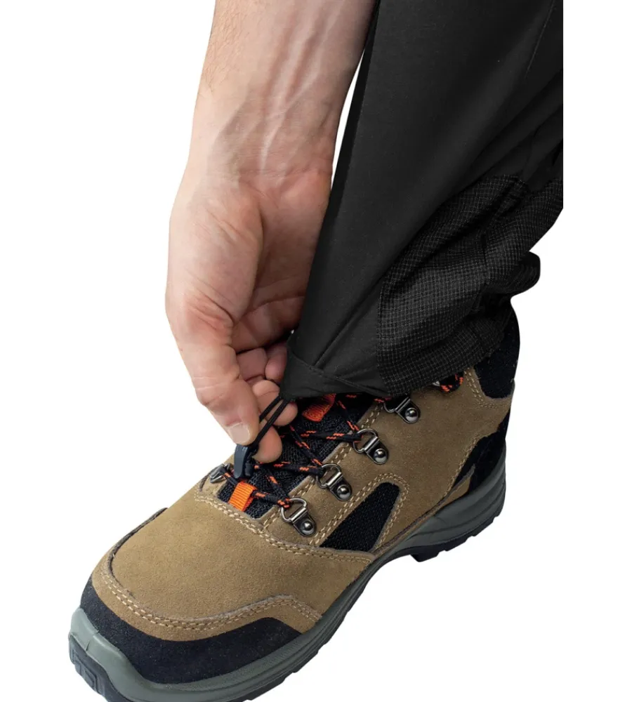 Outlet Pantalone da lavoro "tech" colore nero, tg m Pantaloni|Pantaloni