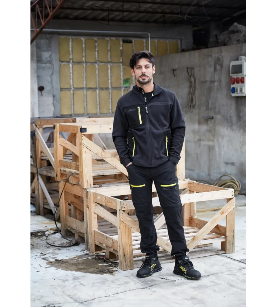 Pantalone da lavoro u power "horizon" black carbon, tg m Pantaloni|Pantaloni