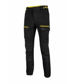Pantaloni|Pantaloni-U-Power Pantalone da lavoro u power "horizon" black carbon, tg xl