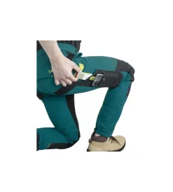 Pantaloni|Pantaloni-Kapriol Pantaloni da lavoro carpenter petrolio/nero, tg xxl -
