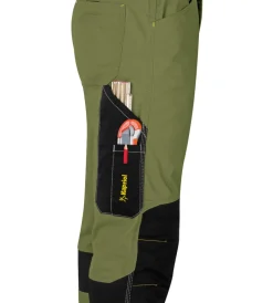 Pantaloni|Pantaloni-Kapriol Pantaloni da lavoro kavir verde/nero, tg xl -