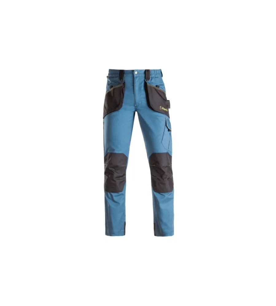 Pantaloni|Pantaloni-Kapriol Pantaloni da lavoro slick avio/nero, tg s -