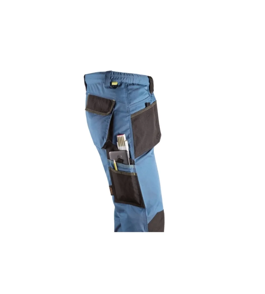 Pantaloni|Pantaloni-Kapriol Pantaloni da lavoro slick avio/nero, tg s -