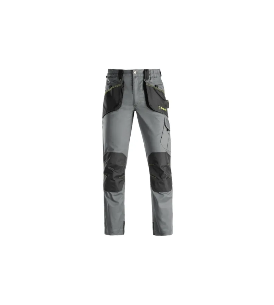 Best Pantaloni da lavoro slick grigio/nero, tg xxl - Pantaloni|Pantaloni