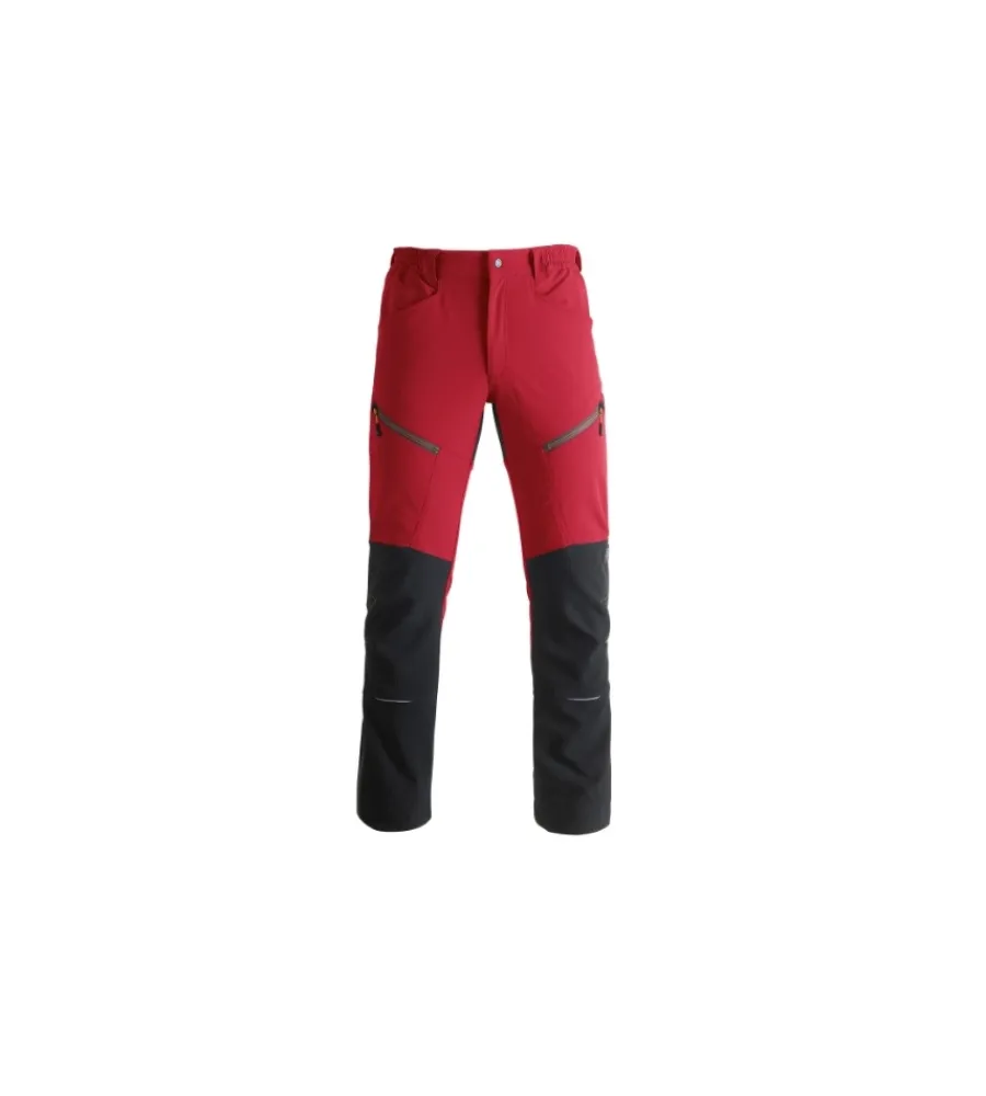 Kapriol Pantaloni|Pantaloni|Pantaloni da lavoro vertical rosso/nero, tg l -