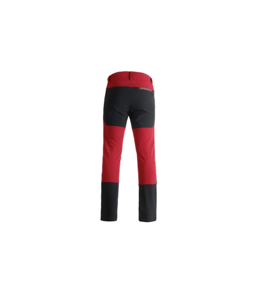 Kapriol Pantaloni|Pantaloni|Pantaloni da lavoro vertical rosso/nero, tg l -