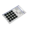 Accessori- Paracolpi adesivi in gomma ø 22 mm. 16 pz.
