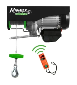 Paranchi E Vericelli-Ribimex Paranco elettrico 200/400 kg con radio comando -