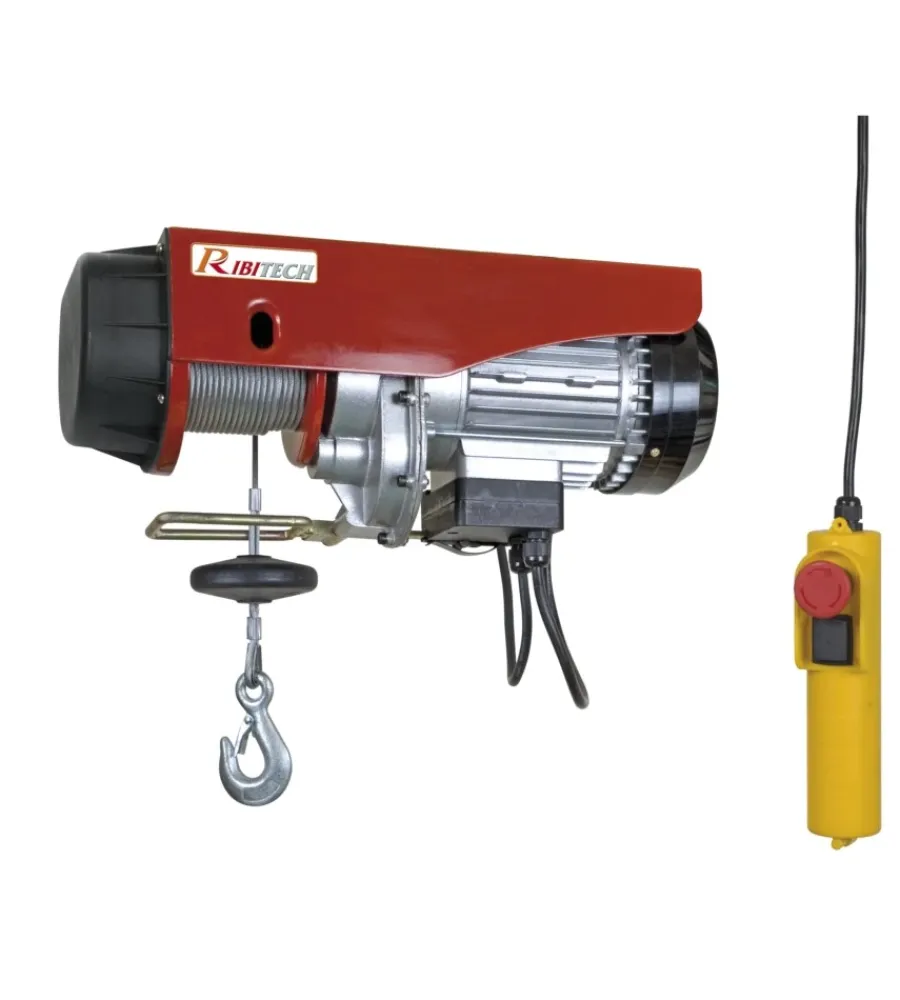 Paranchi E Vericelli-Ribimex Paranco elettrico "pe125/250c/1" da 200/400 kg, 540 w.