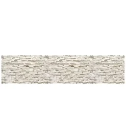 Decorazione Pareti- Paraschizzi adesivo da cucina fantasia "beige stone", 260x60 cm