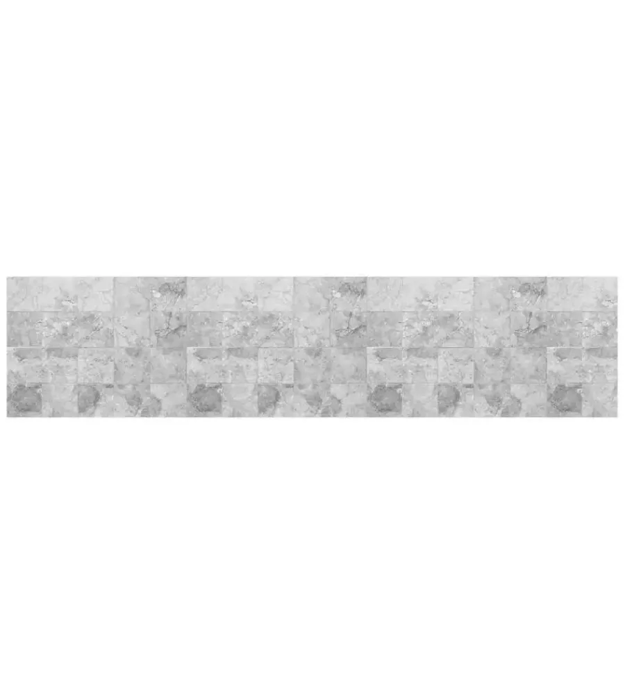 Decorazione Pareti|Paraschizzi adesivo da cucina fantasia "stone tiles", 260x60 cm