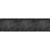 Decorazione Pareti- Paraschizzi adesivo in pvc pietra nera, 260x60 cm