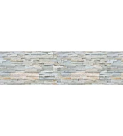 Online Paraschizzi adesivo in pvc pietre grigie, 260x60 cm Decorazione Pareti