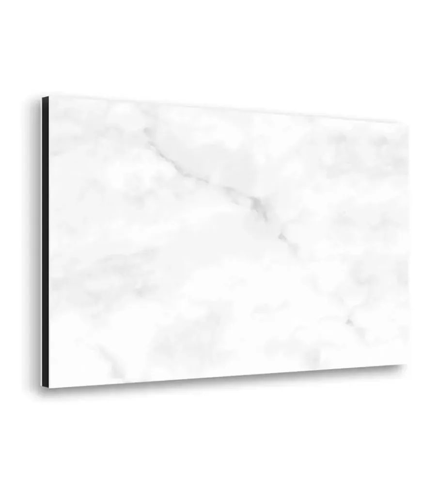 Decorazione Pareti- Paraschizzi da cucina in alluminio fantasia "marble", 72x48 cm