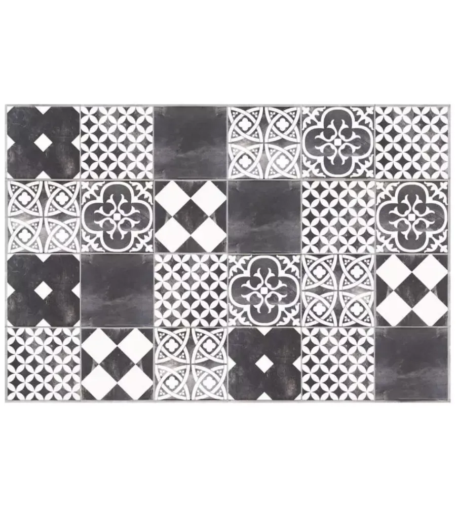 Hot Paraschizzi da cucina in alluminio fantasia "ardesia", 72x48 cm Decorazione Pareti
