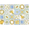 Decorazione Pareti- Paraschizzi in alluminio "lemon", 48x72 cm