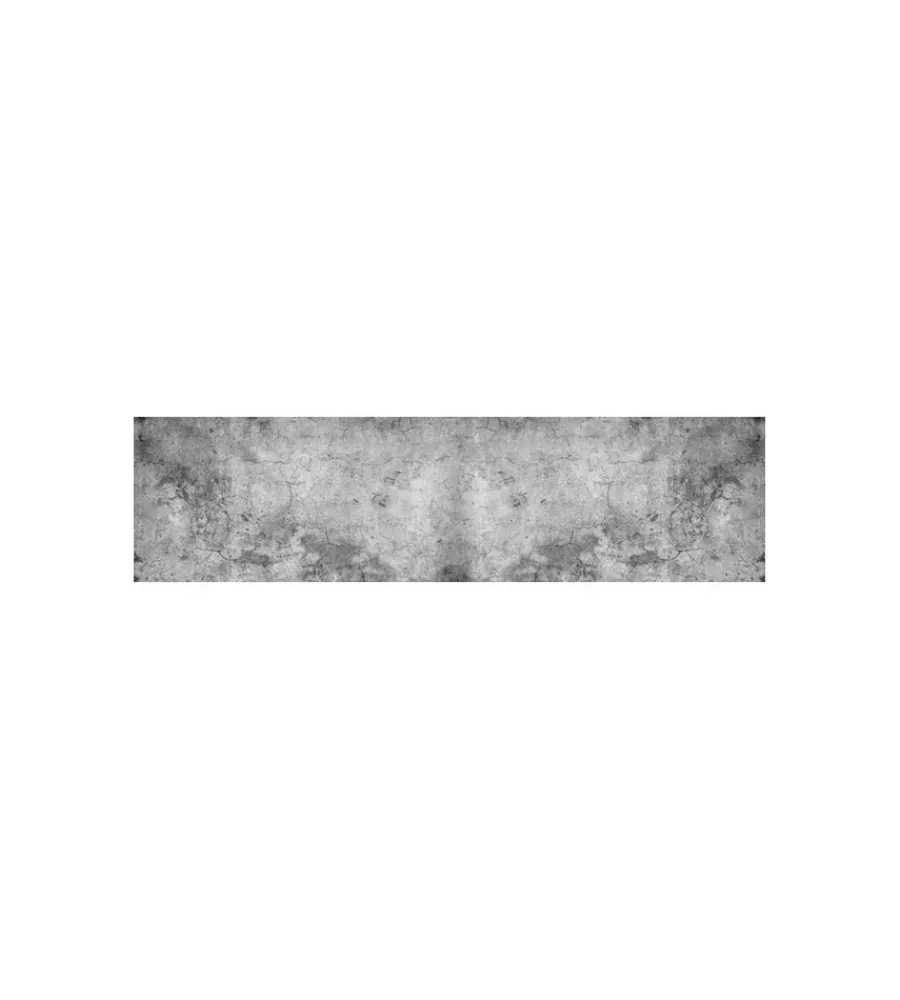 Decorazione Pareti- Paraschizzi xl "grunge" in pvc, 180x45 cm