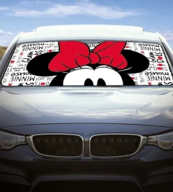 Auto Interno- Parasole anteriore "disney minnie mouse" tg 130x70 cm