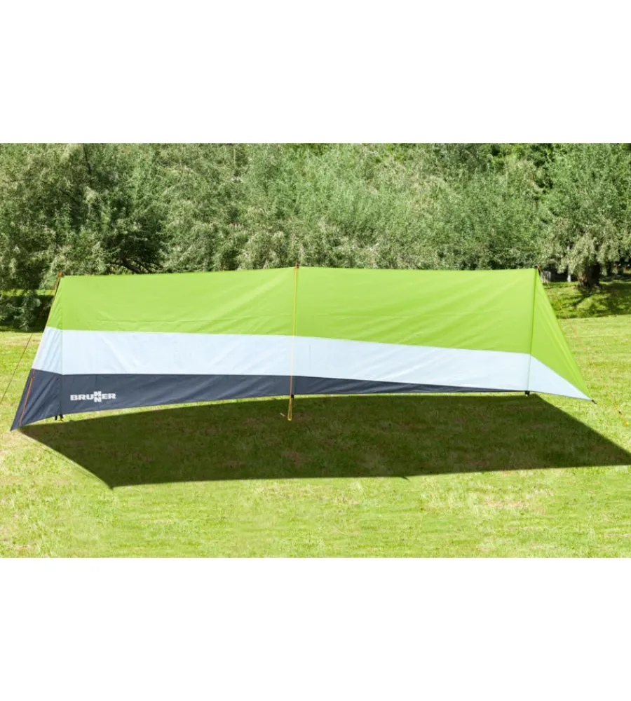 Brunner Campeggio|Paravento da spiaggia "laola" 400/520x115