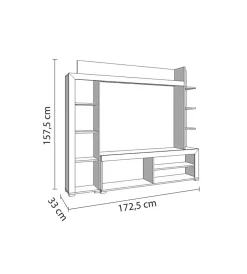 Pareti Soggiorno E Porta Tv-BellaHome Parete da soggiorno 