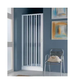 New Parete doccia nicchia con anta pieghevole in pvc  80 - 90. Docce E Accessori