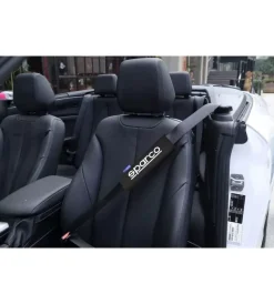 Auto Interno-Sparco Passacintura per auto nero 2 pezzi