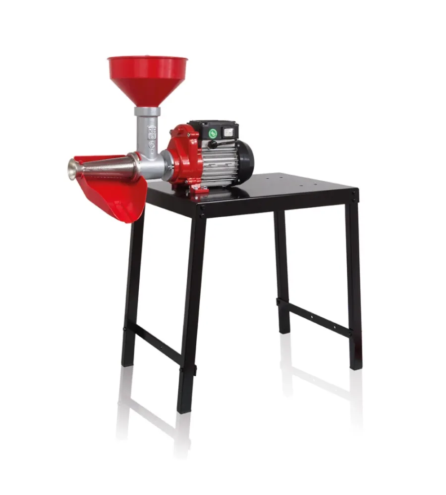 Sale Passapomodoro elettrico reber "9108" con banchetto in lamiera zincata e verniciata Conservazione Alimenti