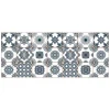 New Passatoia in vinile "runner" fantasia "summer tiles", 120x50 cm Tessile D'Arredo