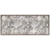Clearance Passatoia in vinile "runner" fantasia "hand-drawn tiles", 120x50 cm Tessile D'Arredo